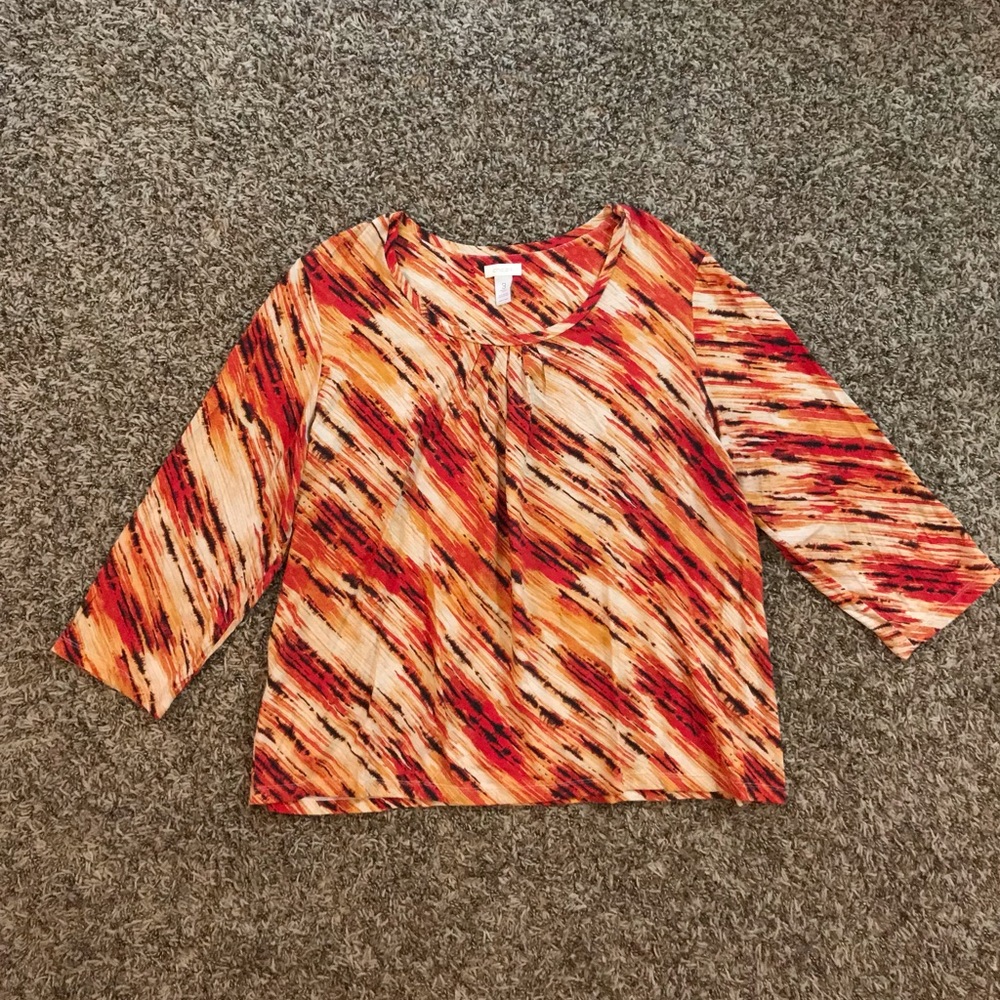 Chico’s long sleeve top